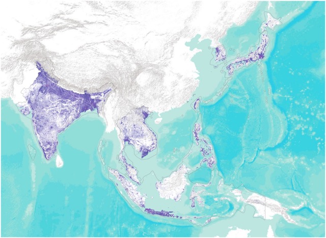 🌐 Population of Alternative Asia [white-basemap-terrain]