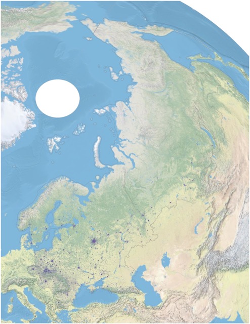 🌐 Population of Eastern Europe [colored-basemap-terrain]