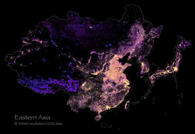 🌐 Population of Eastern Asia [plasma]